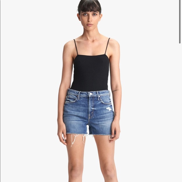 MOTHER THE DUTCHIE SHORT FRAY in My Treat - Picture 1 of 3